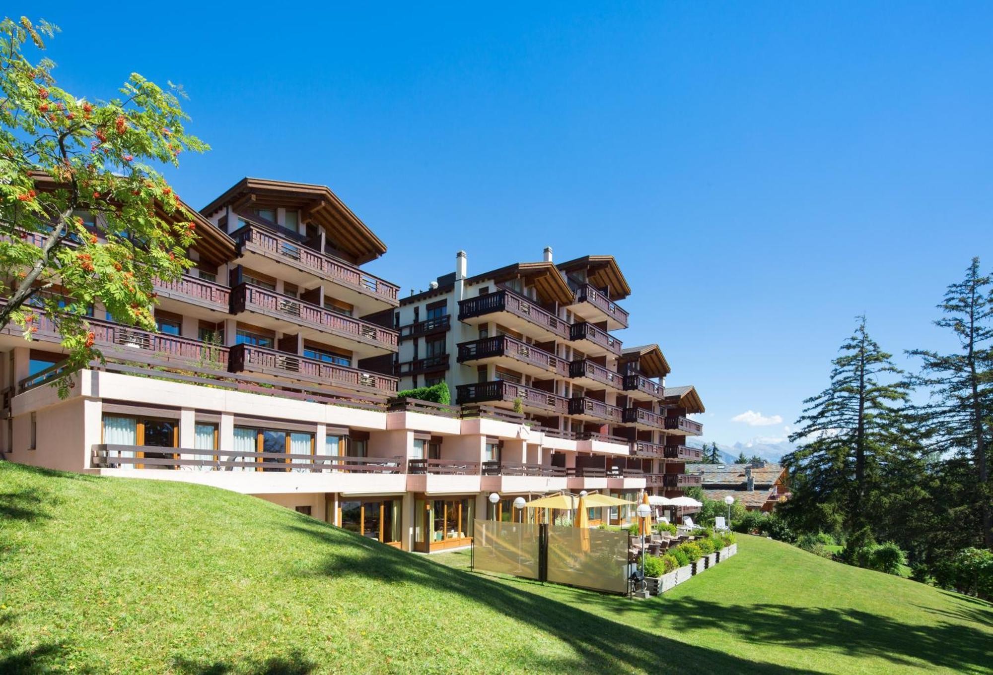Hotel Helvetia Intergolf Кран-Монтана Екстер'єр фото