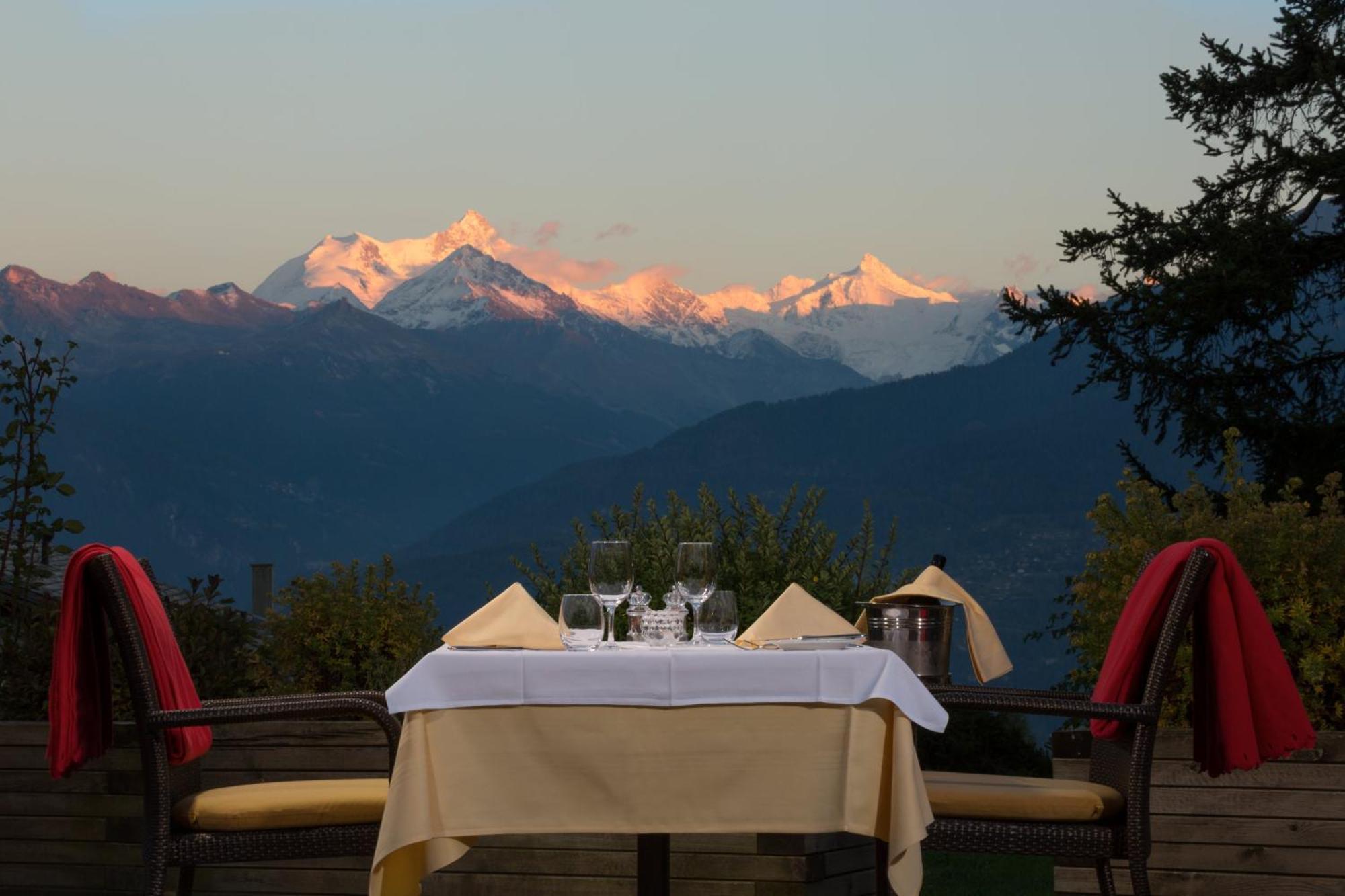 Hotel Helvetia Intergolf Кран-Монтана Екстер'єр фото